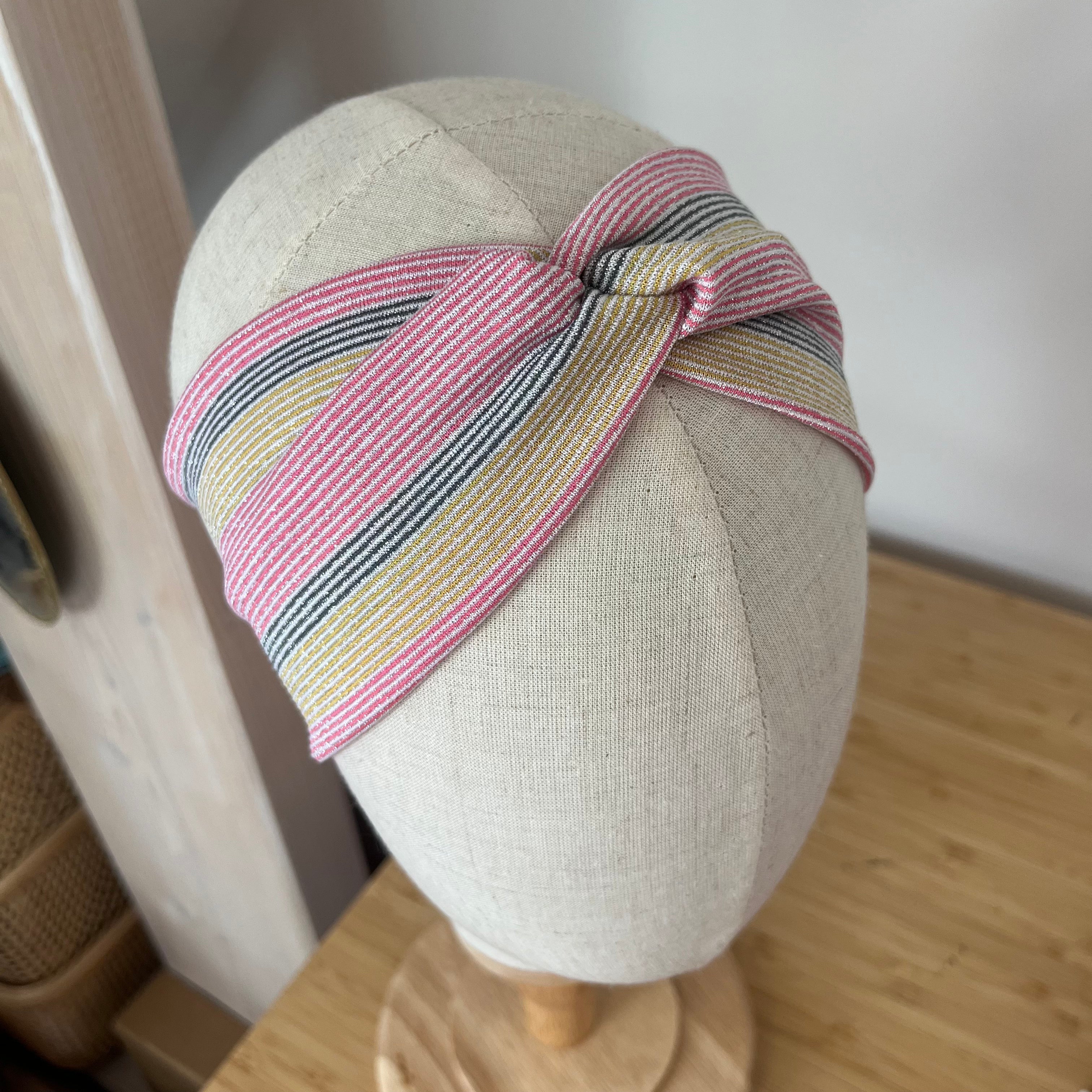 Bandeau Torsadé Pailleté GHD Lisseur - HauteCoutureParis