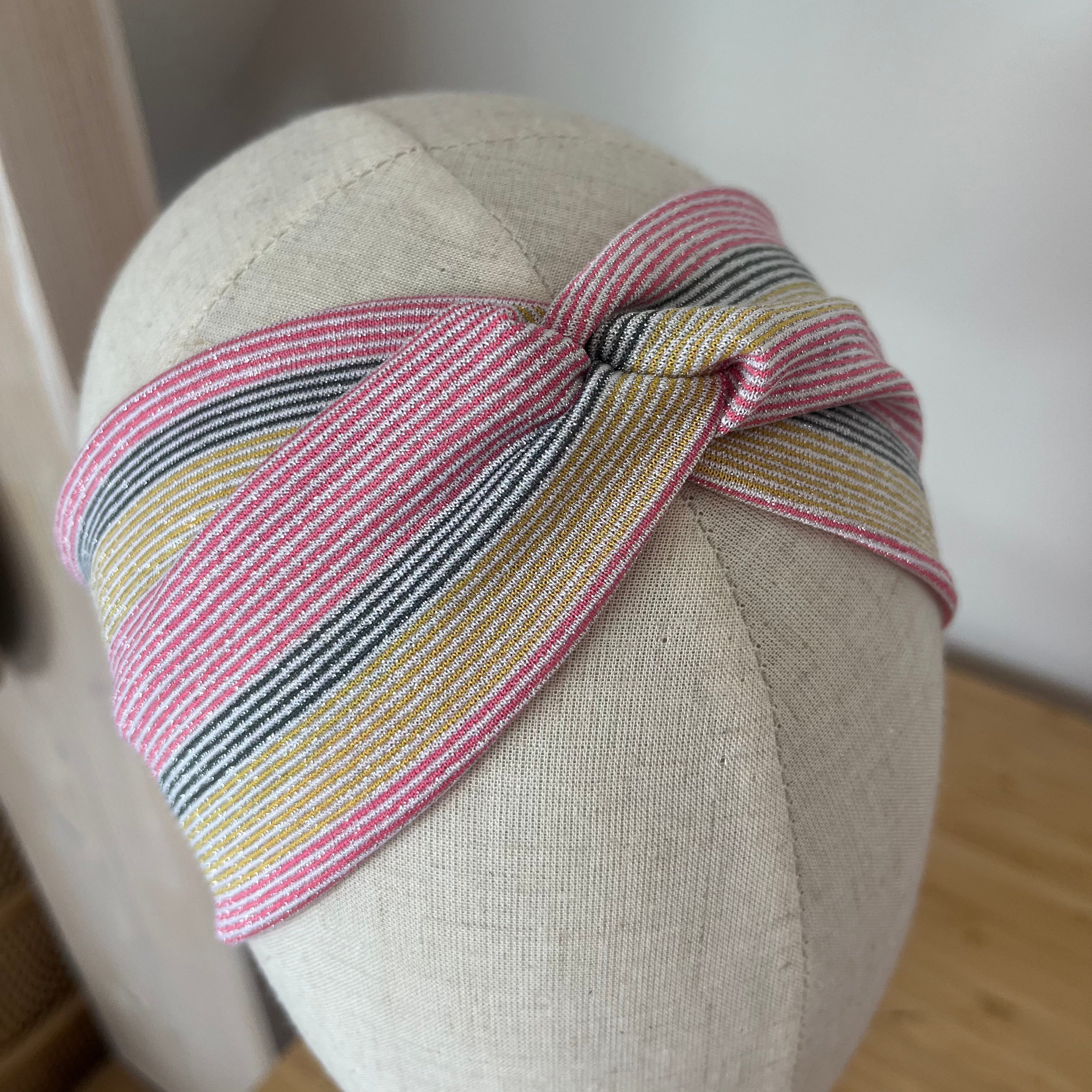 Bandeau Torsadé Pailleté GHD Lisseur - HauteCoutureParis