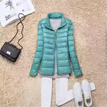 Veste Bleu Turquoise Femme - Classique